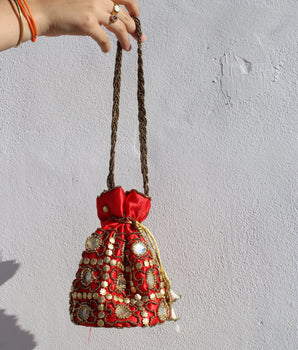 Mirror Bag in red